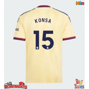 Arsenal Ezri Konsa #15 Replica Third Stadium Shirt 2026-27 Short Sleeve